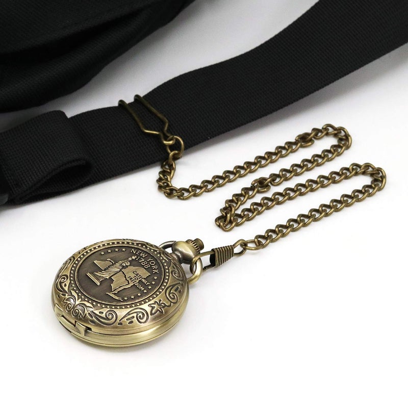 VTEAS Classic Collection Antiqued Finish Compass with Chain | Premium Pocket Compass | Survival Gear Compass for Kids Hiking, Camping, Motoring, Backpacking, Outdoor Activities (Copper) - Image 4